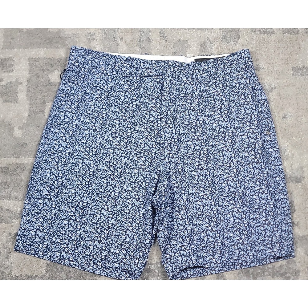 NWOT RLX Ralph Lauren Men's Classic Fit Blue Performance Golf Chino Shorts 34x9